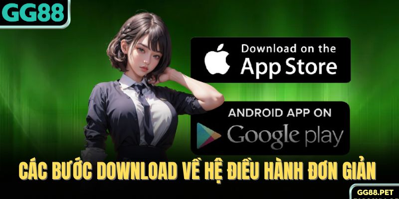 Các bước download về hệ điều hành đơn giản 